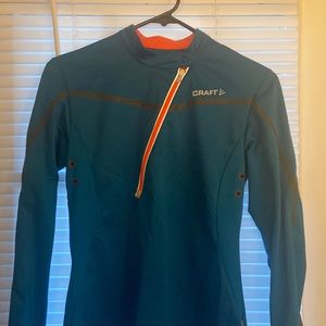 Craft reflective athletic pullover size small